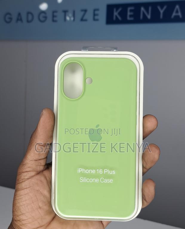 Thick Silicone Matte Back Case Cover for iPhone 16 Series - thumbnail 8