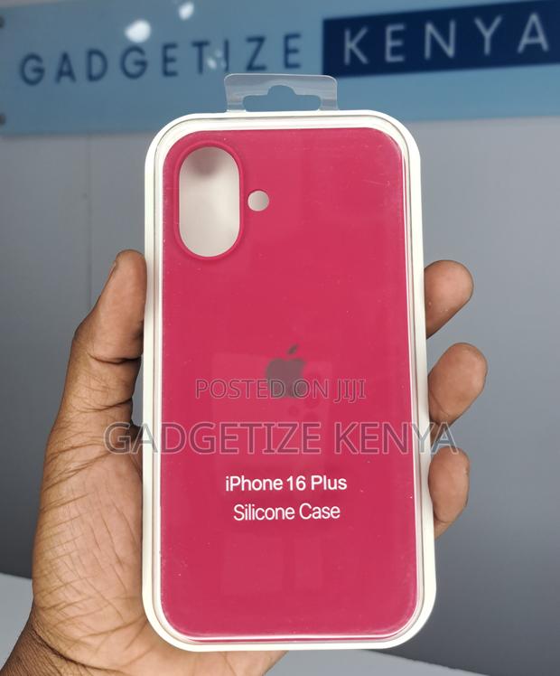 Thick Silicone Matte Back Case Cover for iPhone 16 Series - thumbnail 12