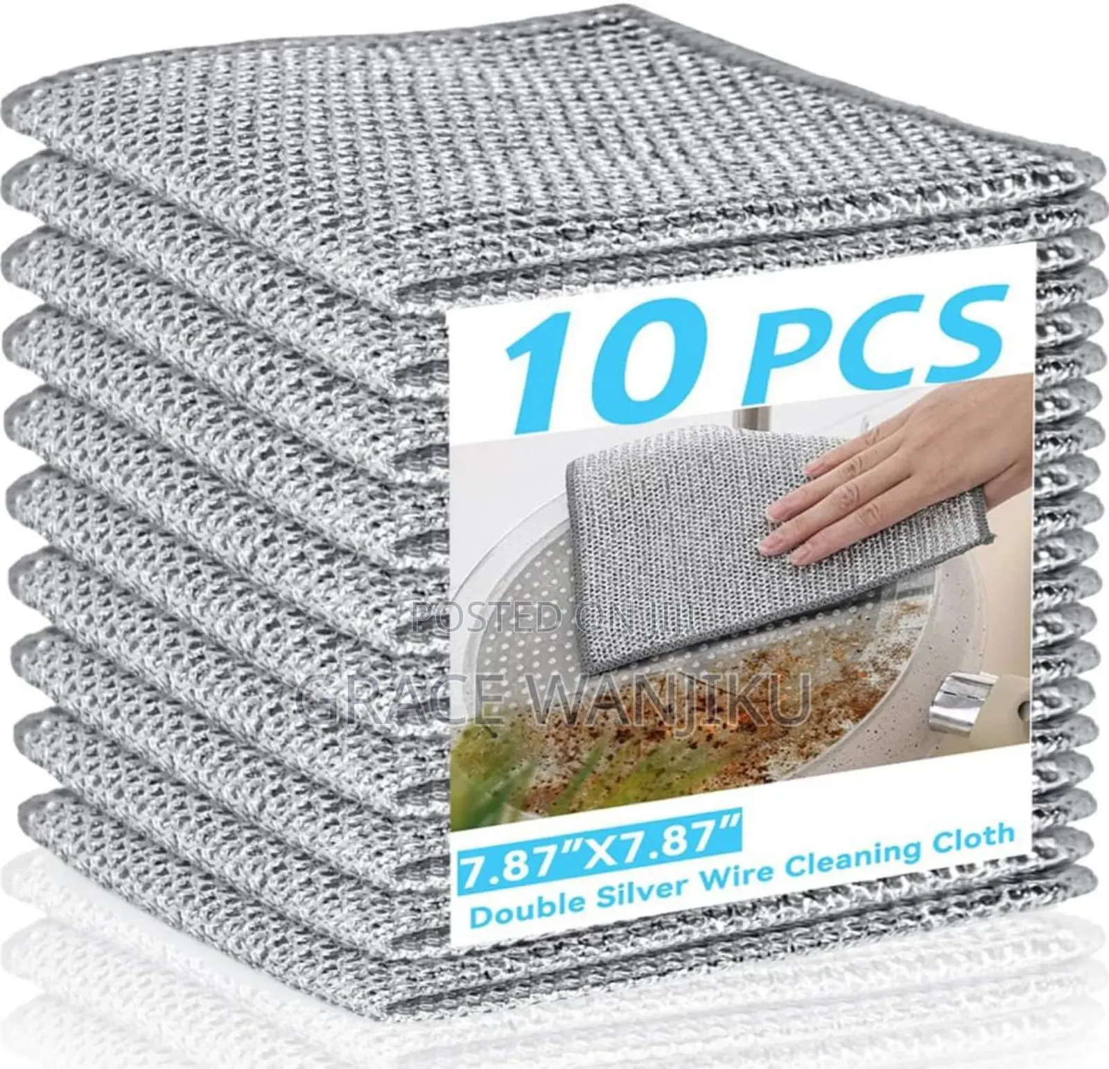Steel Wire Cleaning Rag