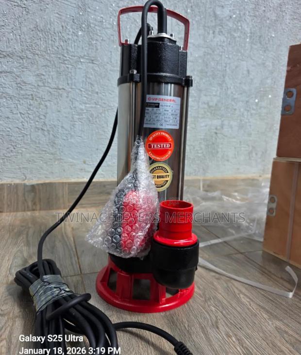 2hp Sewage Submersible Pump 15mtrs Head - main view