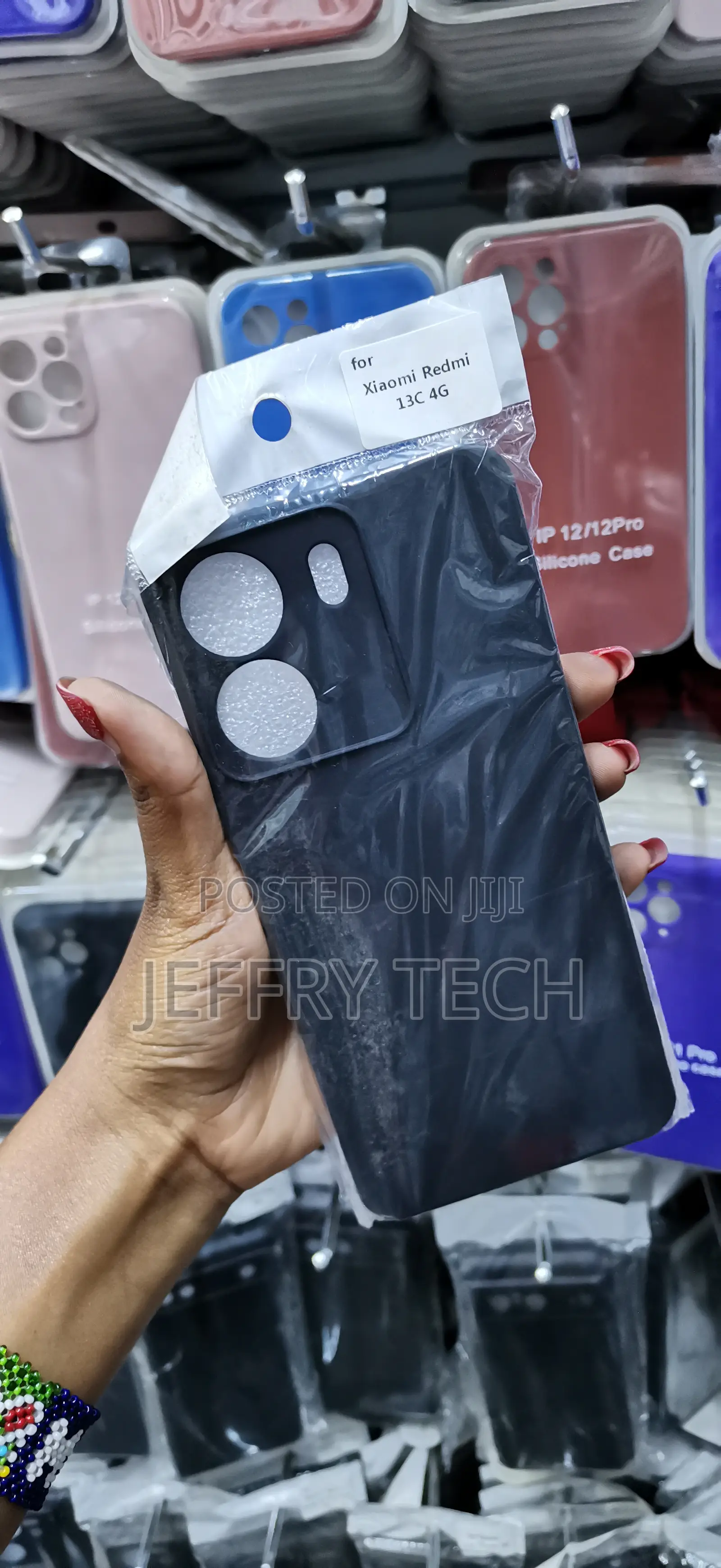 Nosim Xiaomi Redmi 13c 4g, Silicone Protective Phone Case