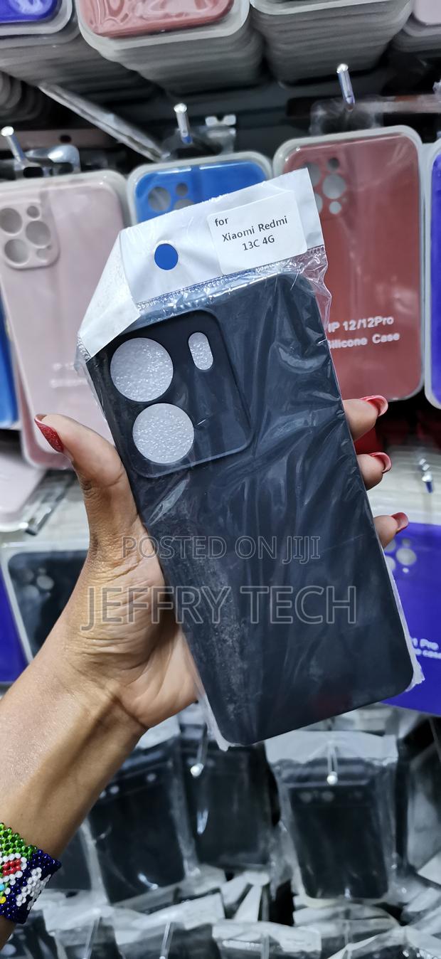 Nosim Xiaomi Redmi 13c 4g, Silicone Protective Phone Case - thumbnail 3