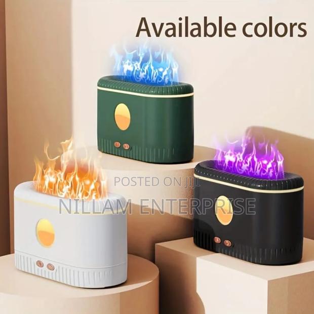 Ultrasonic Air Humidifier With Simulation Flame Lighting*