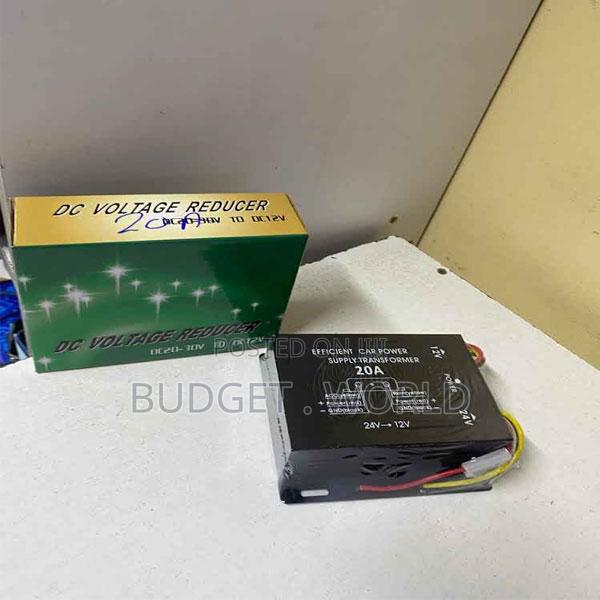 Heavy Duty 24v-12v 20a Car Voltage Reducer