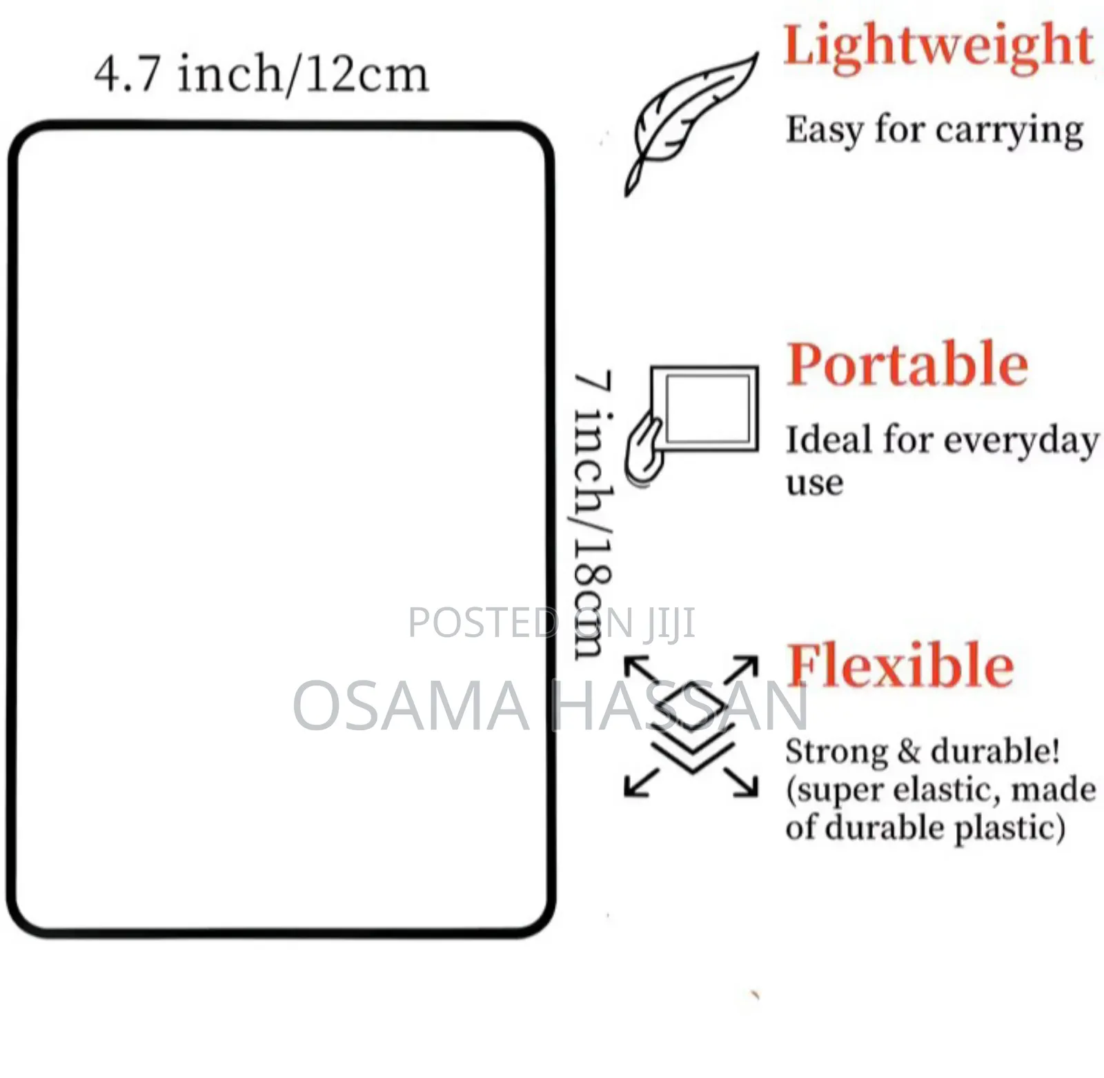 Full Page Large Sheet Magnifier Magnifying Glass Reading Aid Glass