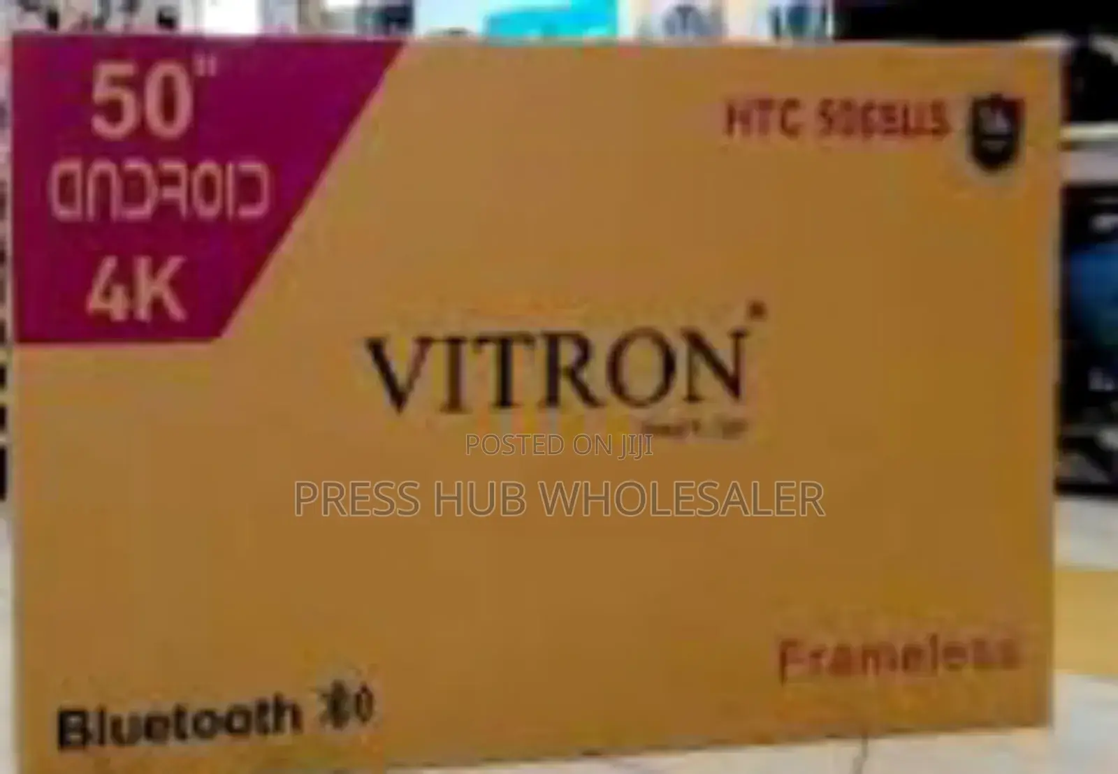 Vitron 50-Inch Htc5068us Smart Android Uhd Tv.
