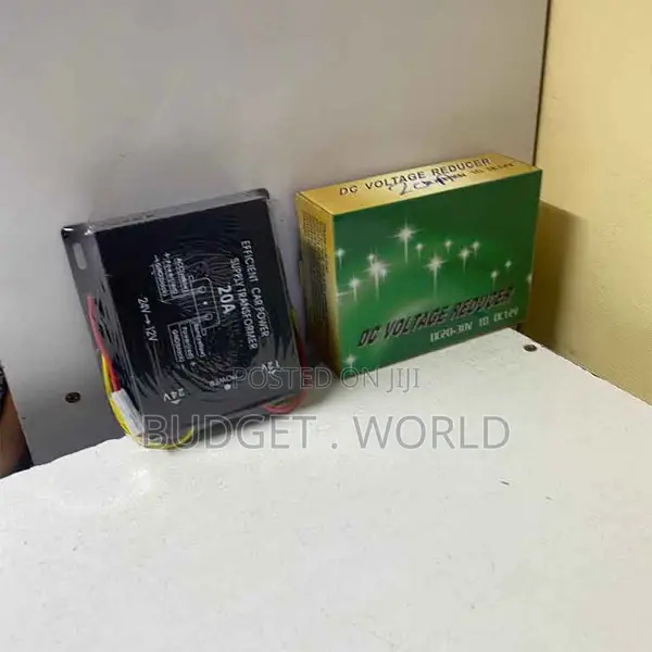 Efficient 24v to 12v 20a Car Power Converter