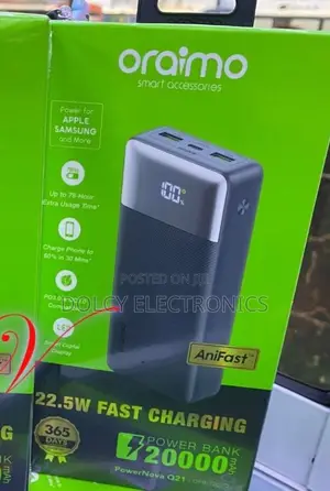 Oraimo Power Bank Powernova Q21 Opb-7200q 22.5w