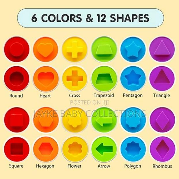 Toddler Shape Color Matching Eggs | Ages 1–4 | Skill Builders - thumbnail 3