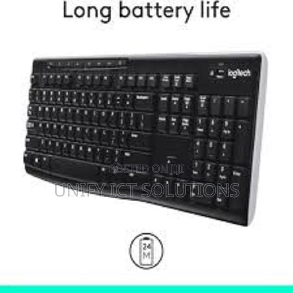 "Logitech Wireless Keyboard - Black -" - main view