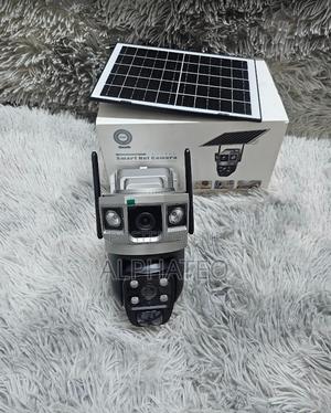 Dual Lens 4g Simcard Solar CCTV V380 Pro Security Camera - thumbnail 2