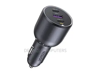 Ugreen 130w 3-port Fast Car Charger - Ec705