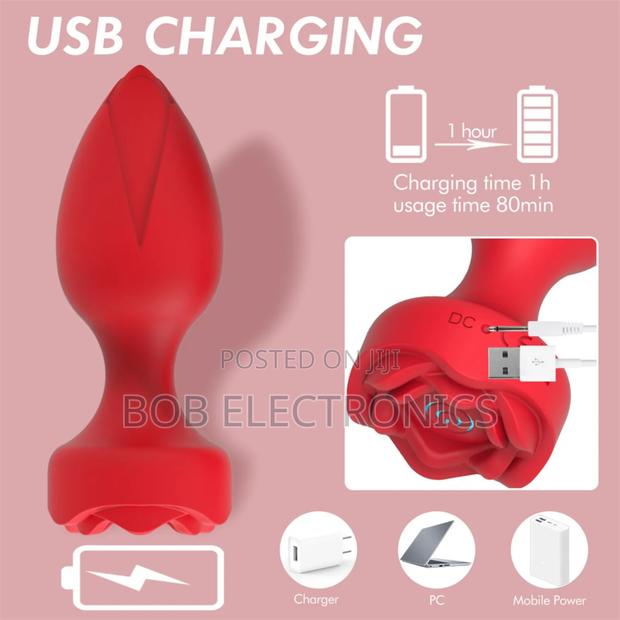 Anal Butt Plug Vibrator