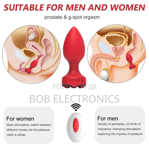 Anal Butt Plug Vibrator - thumbnail 2