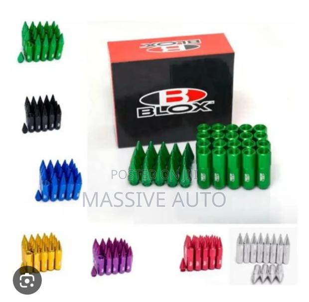 Wheel Nuts Spike Set If 20pcs/ Wheel Bullet Nuts - main view
