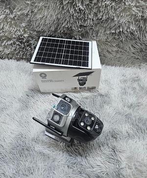 Smart Net V380 Dual Lens 4g Solar Powered CCTV Dome Camera With Sim - thumbnail 2