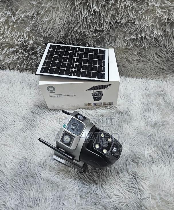 Smart Net V380 Dual Lens 4g Solar Powered CCTV Dome Camera With Sim - main view