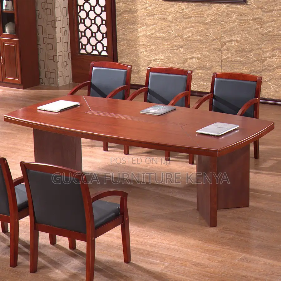 8-10 Seater Office Mahogany Boardroom Table