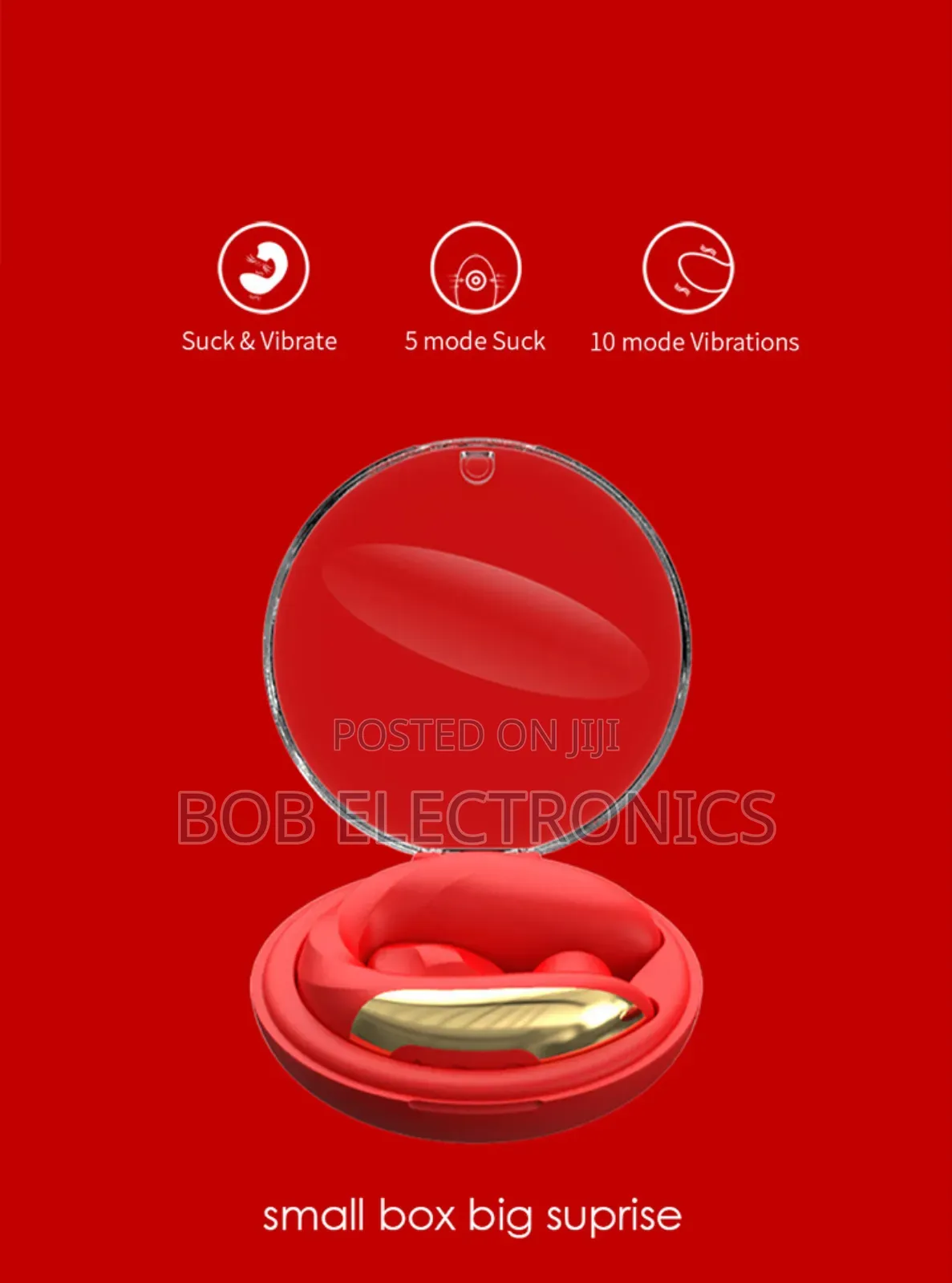 2 In 1 Women's Clitoris Sucker And Vibrator Sex Toy