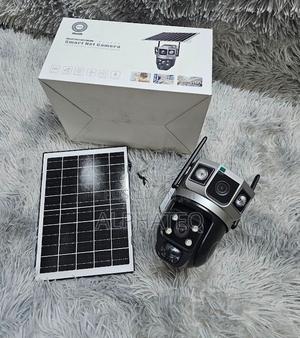 V380 Dual Lens 4g CCTV Camera Solar Powered CCTV Camera - thumbnail 2