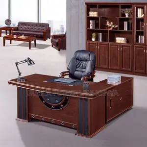 1.4 Meters Mahogany Executive L-shaped Desk