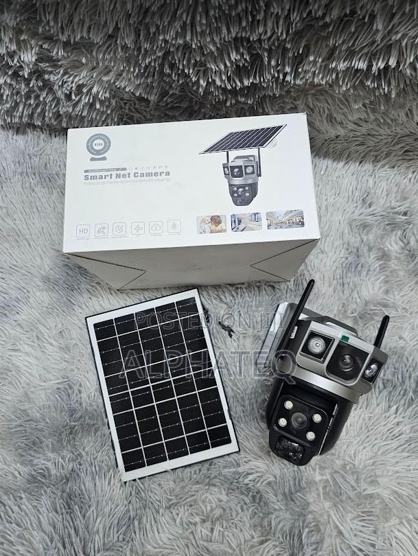 Pan-Tilt(Ptz) Smartnet V380-Dual Lens 4g Solar Camera