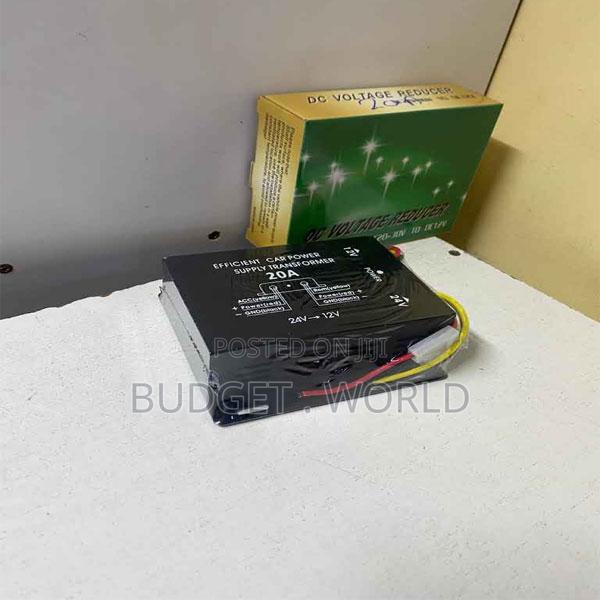 Smart 24v-12v 20a Voltage Converter for Vehicles