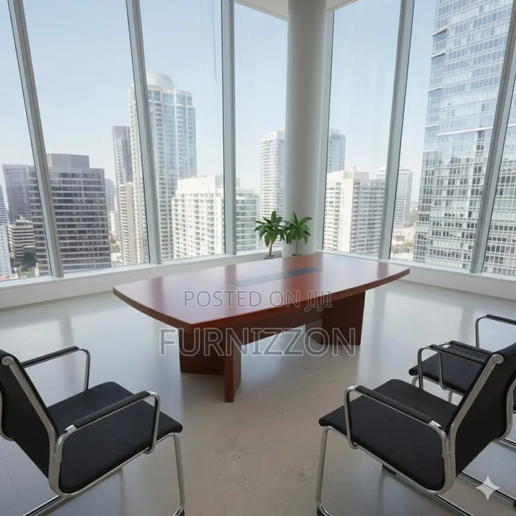 2.4 Meters Wooden Boardroom Table for Office Meetings