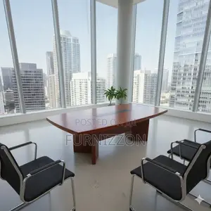 2.4 Meters Wooden Boardroom Table for Office Meetings