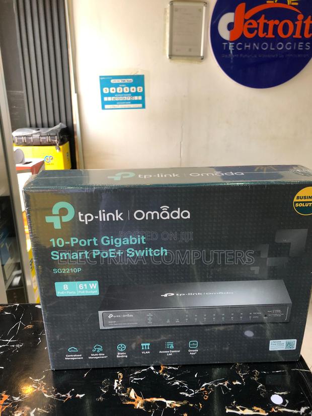 10-Port Gigabitsmart Poe+ Switch Sg2210p