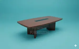 Large 2.4 Meters Wooden Conference Table for Boardrooms