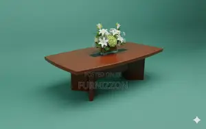 Modern 2.4 Meters Wooden Meeting Table for Office Use