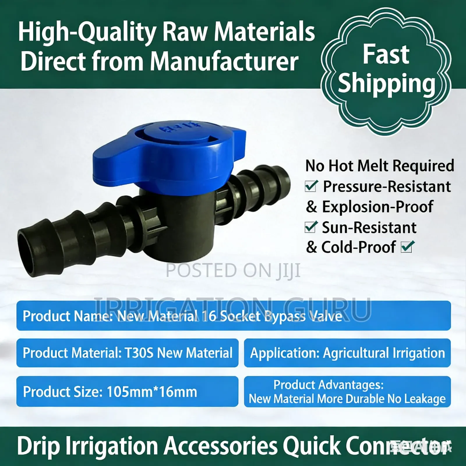 Mini Valve Of 16mm Pipe