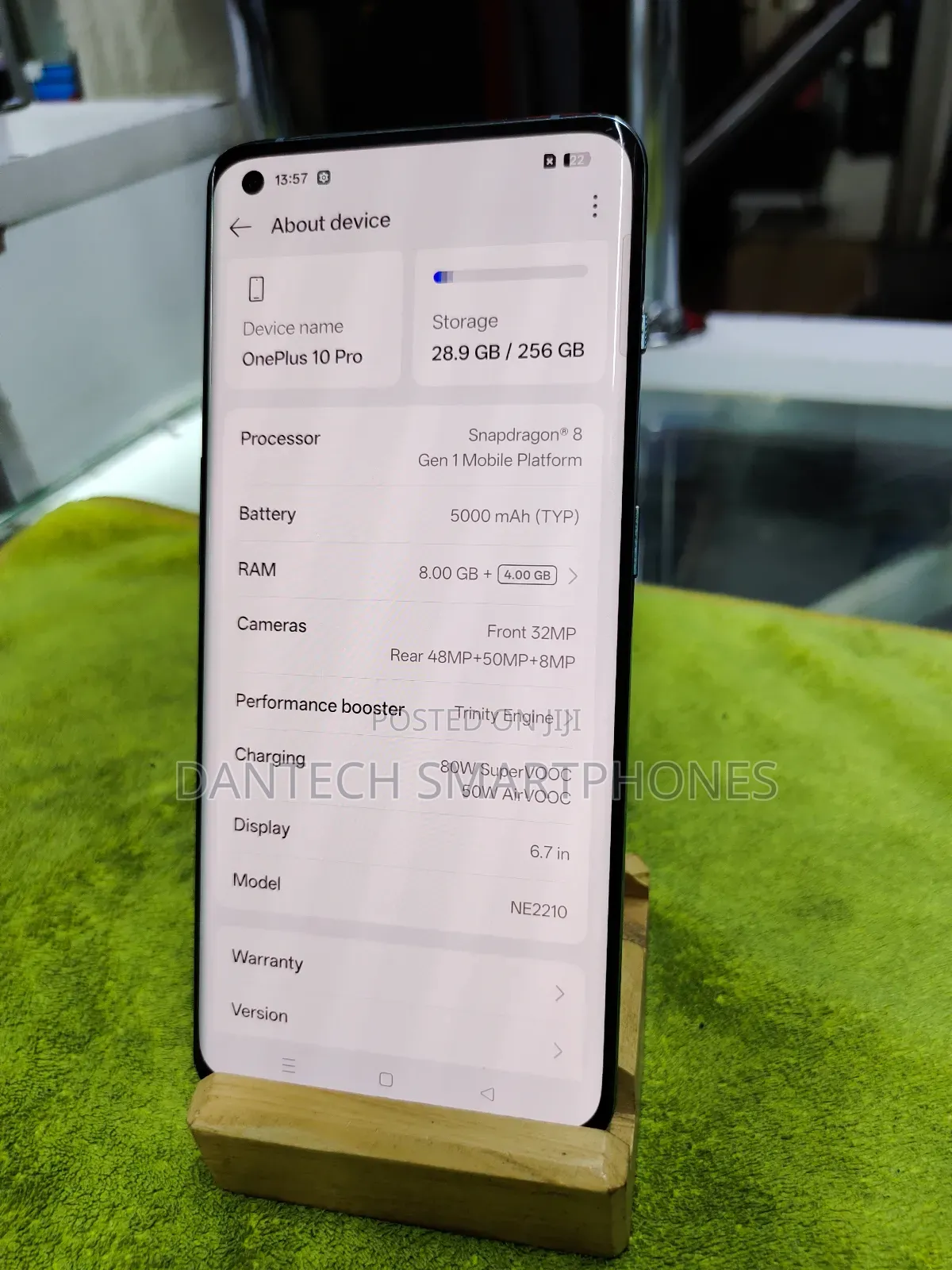 OnePlus 10 Pro 256 GB Green
