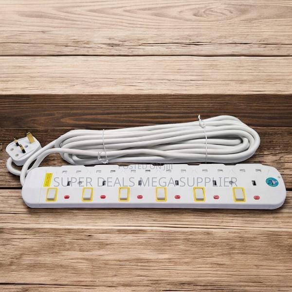 JSB 6 Way Surge Protected Power Board 10m Power Extension