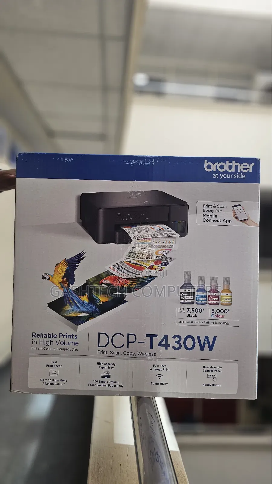 Brother DCP-T430w Multifunction (Print Scan Copy) Wifi Ink Tank .