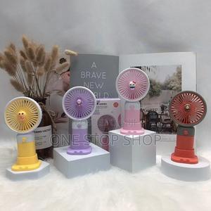 2pcs Handheld Portable Mini Fan - thumbnail 2