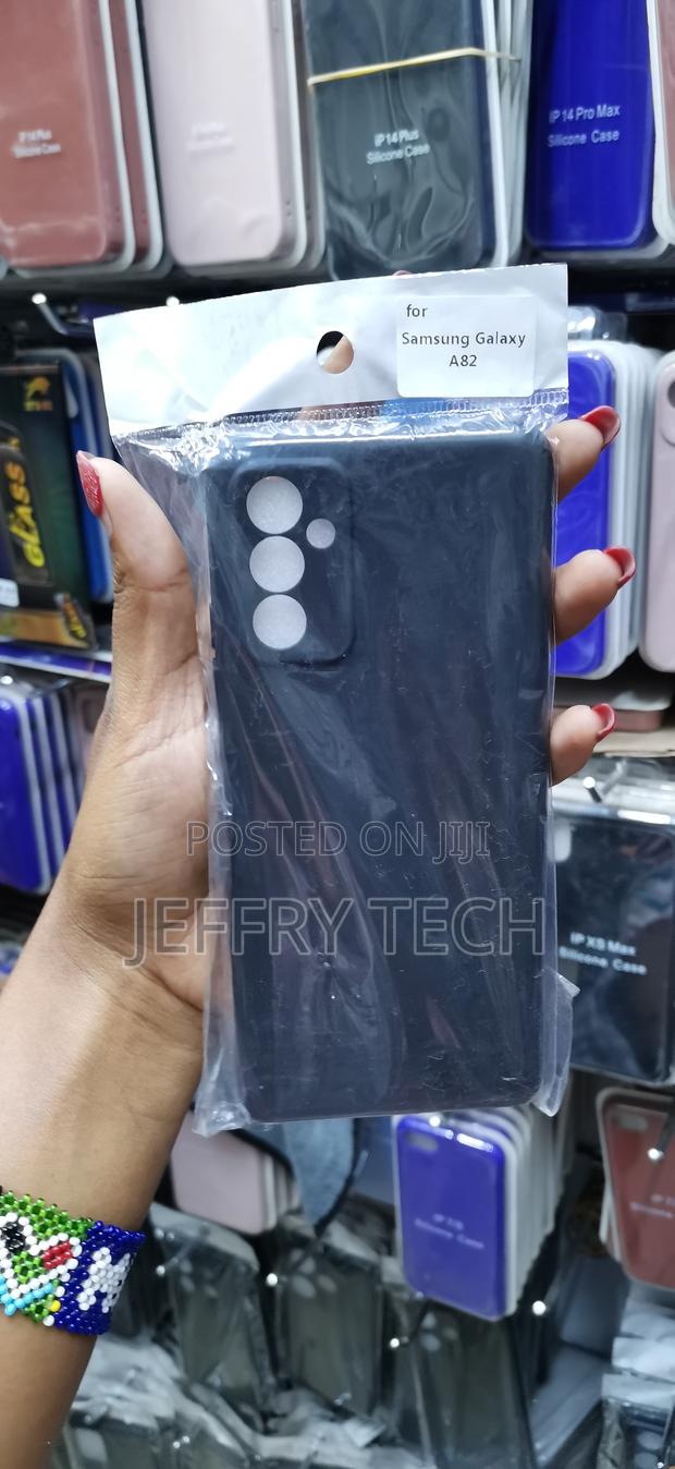 Alserd Samsung Galaxy A82 Slim Thin Soft Silicone Case - main view