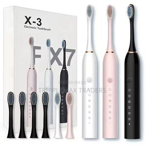 *Sonic Electric Toothbrush 3 Brush Heads for Adults Ipx7 Waterproof