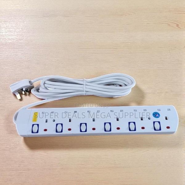 JSB 6 Way Long Cable Power Board Abs 10m Power Extension