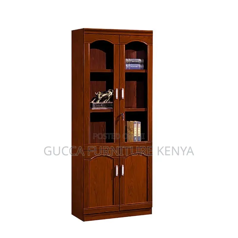 2-door Mahogany Office Filling Cabinet