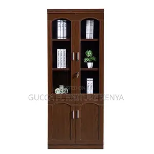 2-door Mahogany Office Filling Cabinet