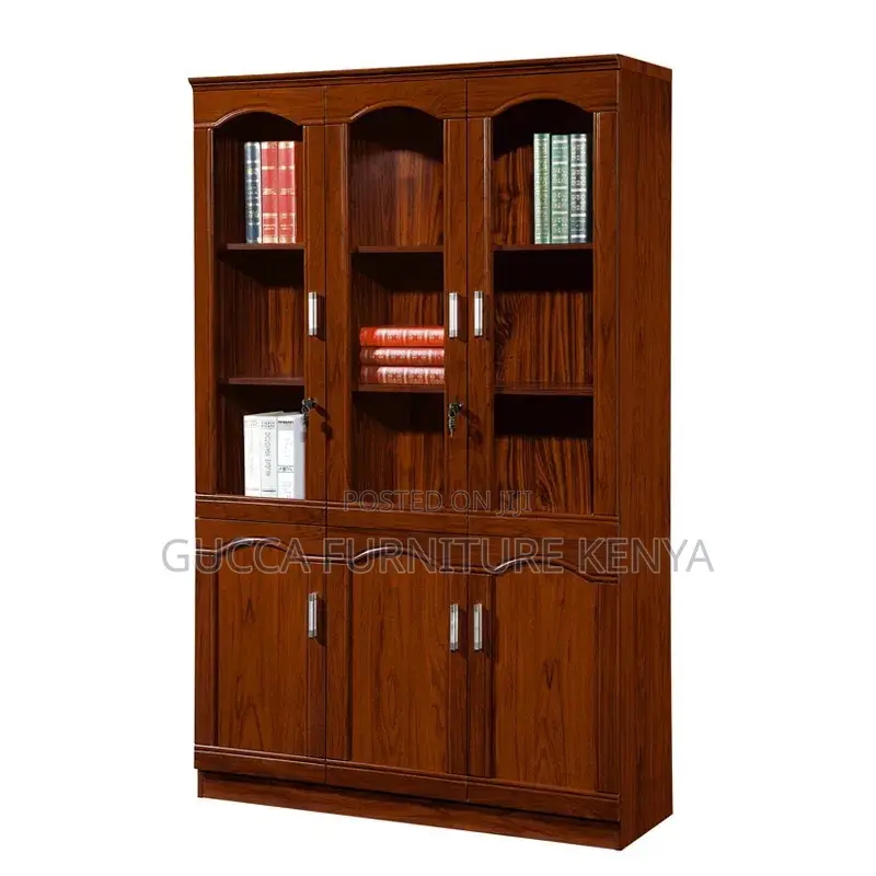 2-door Mahogany Office Filling Cabinet