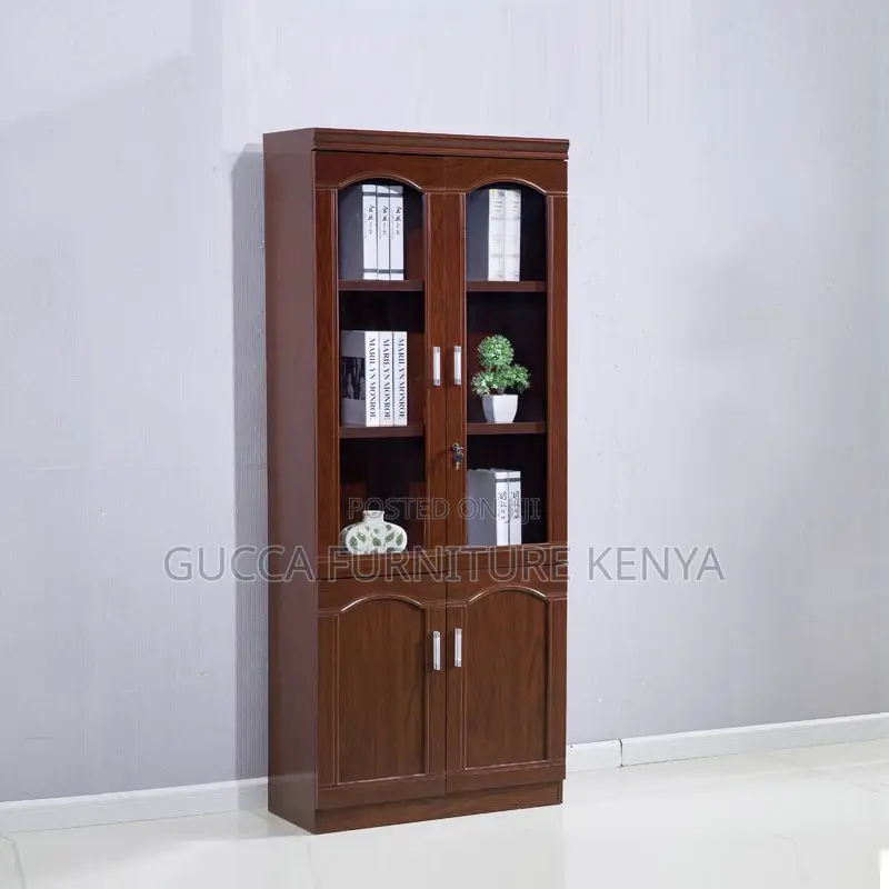 2-door Mahogany Office Filling Cabinet