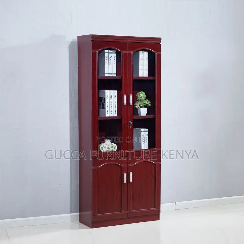 2-door Mahogany Office Filling Cabinet