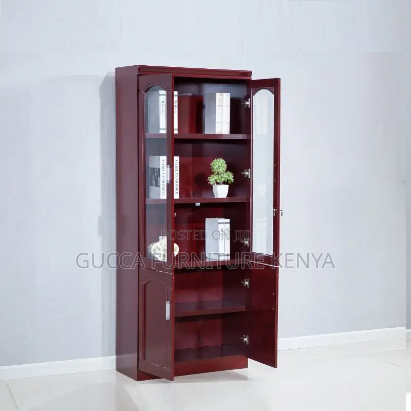 2-door Mahogany Office Filling Cabinet