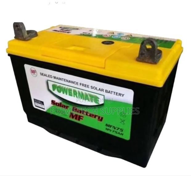 Powermate 75ah Solar Battery - main view