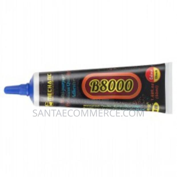 Mechanic B8000 Multipurpose Premium Black Adhesive - thumbnail 2