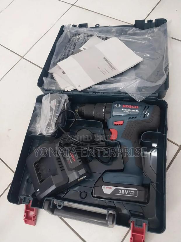 GSB 183-Li Cordless Drill With Two Batteries 18v