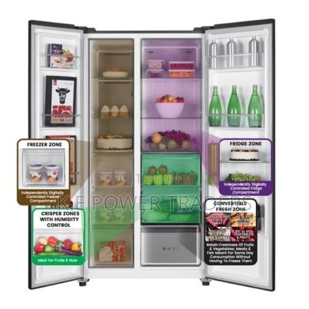 Mika 595 Litres Fridge With Dispenser